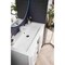 James Martin Vanities Alicante 39.5in Single Vanity, Glossy White, Brushed Nickel w/ White Glossy Composite Stone Top E110V39.5GWBNKWG - alternate 5